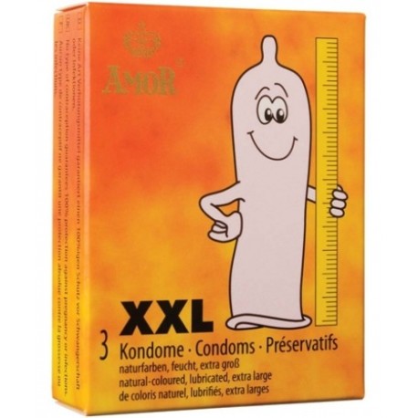 PRESERVATIVOS XXL 3 UNIDADES