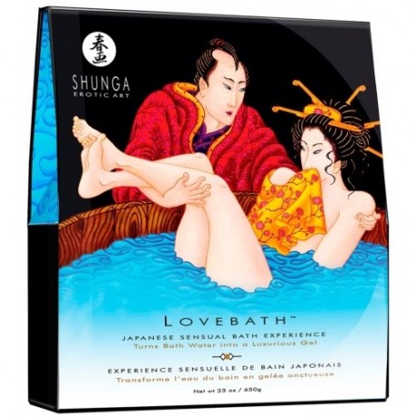 SAIS DE BANHO SHUNGA LOVE BATH OCEAN TEMPTATIONS 650GR