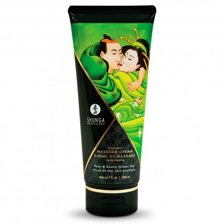 CREME DE MASSAGEM SHUNGA PÊRA E CHÁ VERDE EXÓTICO 200ML