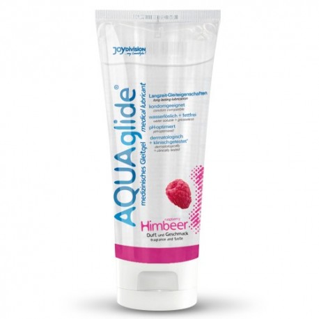 LUBRIFICANTE AQUAGLIDE FRAMBOESA 100ML