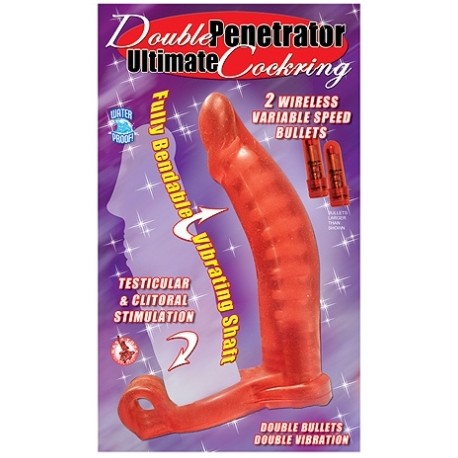 DOUBLE PENETRATOR ULTIMATE VERMELHO