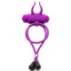 ANEL VIBRATÓRIO THE DEVIL ROXO