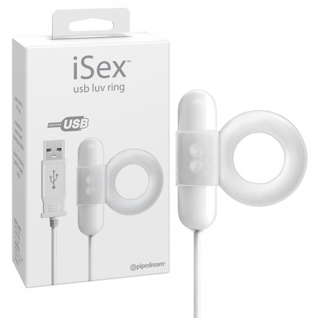 ANEL PARA O PÉNIS COM BALA VIBRATÓRIA USB iSEX