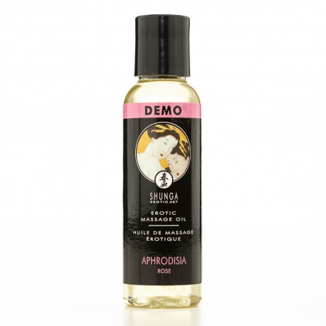 ÓLEO DE MASSAGEM SHUNGA APHRODISIA ROSA 60ML