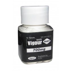 VIGOUR FAST 700mg WHITE 10 UN