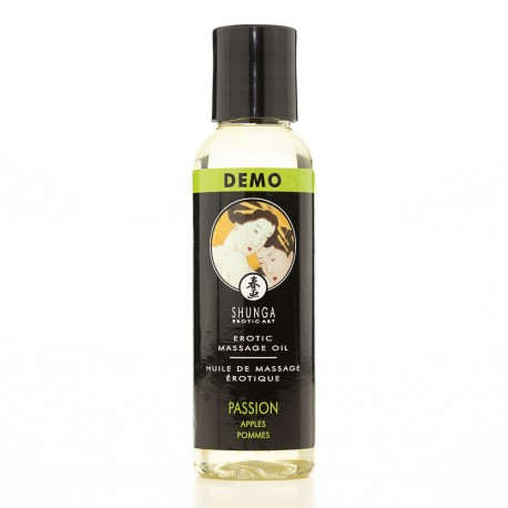 ÓLEO DE MASSAGEM SHUNGA PASSION MAÇÃ 60ML