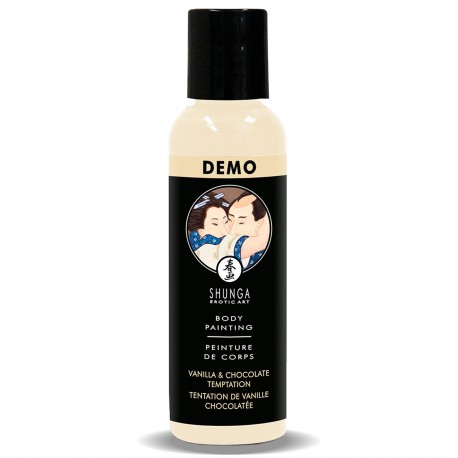 TINTA CORPORAL SHUNGA CHOCOLATE BRANCO 60ML