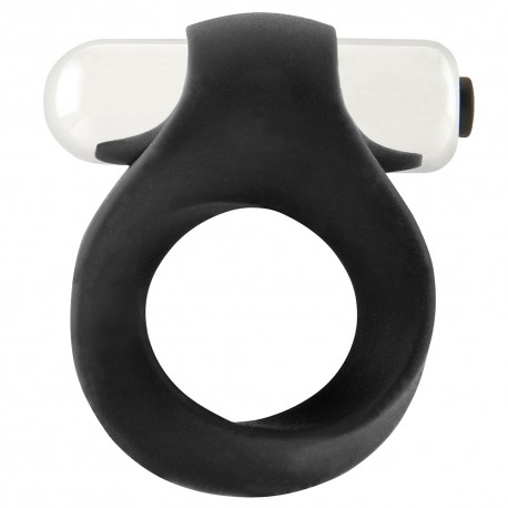 ANEL PARA O PÉNIS INFINITY SINGLE VIBRATING COCKRING PRETO