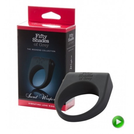 ANEL COM VIBRAÇÃO SECRET WEAPON VIBRATING LOVE RING
