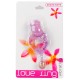ANEL PARA O PÉNIS COM VIBRAÇÃO VIBRATING LOVE RING ROXO