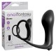 PLUG VIBRATÓRIO COM ANEL ASS GASM COCKRING VIBRATING PLUG ANAL FANTASY
