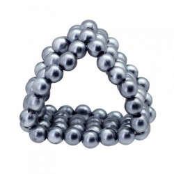 ANEL PARA O PÉNIS COM PÉROLAS SILVER COCK RING TIMELESS