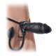 STRAP-ON INSUFLÁVEL E OCO 8'' FETISH FANTASY EXTREME PRETO