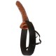 STRAP-ON OCO 10” CHOCOLATE DREAM HOLLOW STRAP-ON FETISH FANTASY SERIES